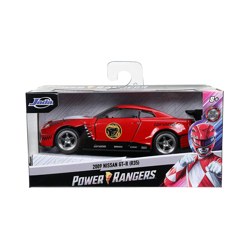 Jada Toys Power Rangers 2009 Nissan GT-R R35 1:32 Diecast Car