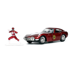 Jada Toys Power Rangers Red Ranger And 1967 Toyota 2000GT 1:32 Diecast Set - Radar Toys