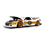 Jada Toys Power Rangers White Ranger And 2002 Honda NSX Type-R 1:24 Diecast Car - Radar Toys