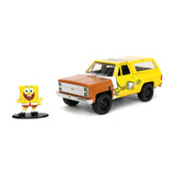 Jada Toys SpongeBob SquarePants And 1980 Chevy K5 Blazer 1:32 Diecast Set - Radar Toys