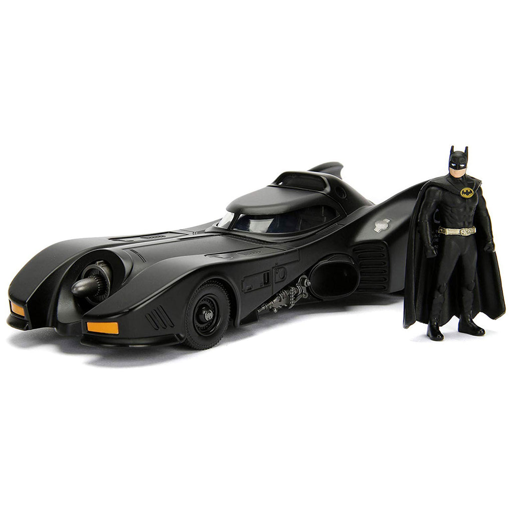 Jada Toys DC Hollywood Rides Build N' Collect 89' Batmobile Batman Set - Radar Toys