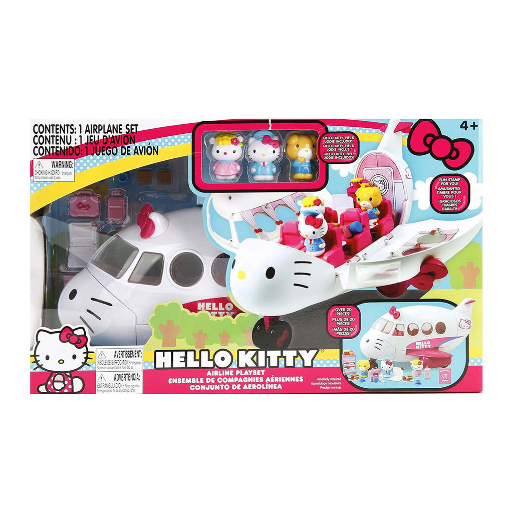 Jada Toys Hello Kitty Jet Airline Playset
