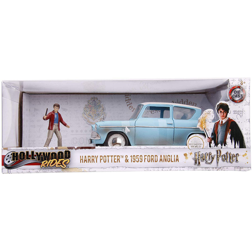 Jada Toys Hollywood Rides Harry Potter 1959 Ford Anglia Die Cast Car