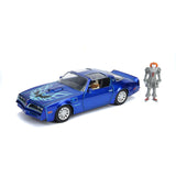 Jada Toys Hollywood Rides Pennywise Bower's Firebird Die Cast Set - Radar Toys