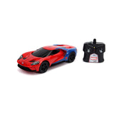 Jada Toys Hollywood Rides Spider-Man 2017 Ford GT RC Car - Radar Toys