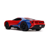 Jada Toys Hollywood Rides Spider-Man 2017 Ford GT RC Car - Radar Toys