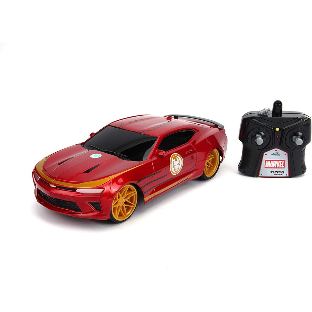 Jada Toys Marvel Avengers Iron Man 2016 Chevy Camero RC Car