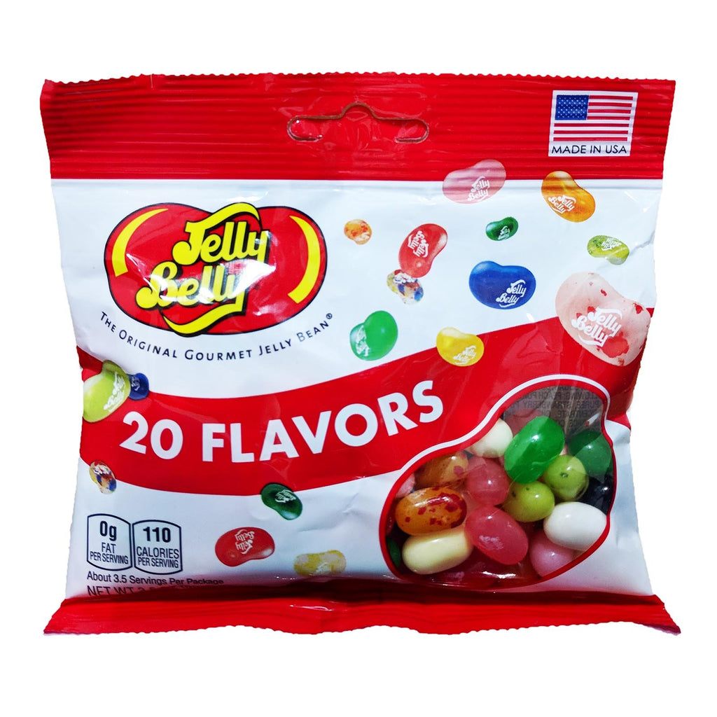 Jelly Belly The Original 20 Assorted 3.5 oz Flavored Candy