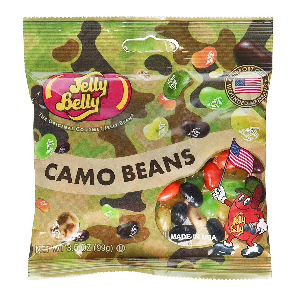 Jelly Belly The Original Camo Mix 3.5 oz Flavored Candy