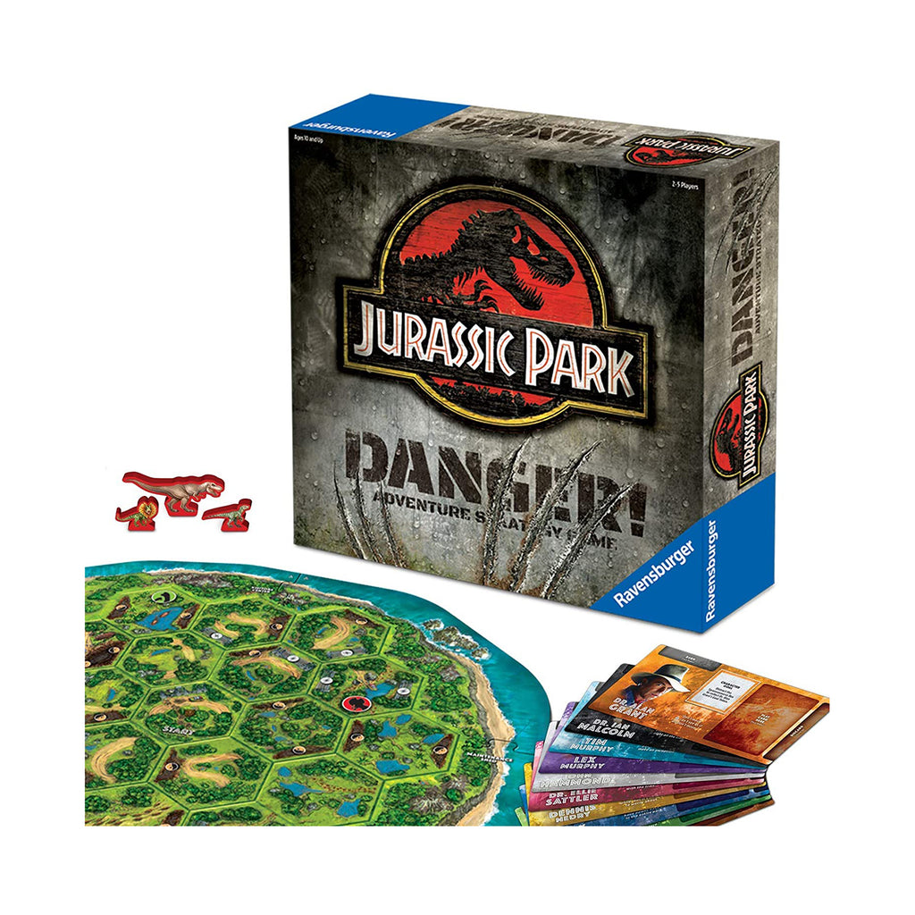 Jurassic Park Danger! Adventure Strategy Board Game