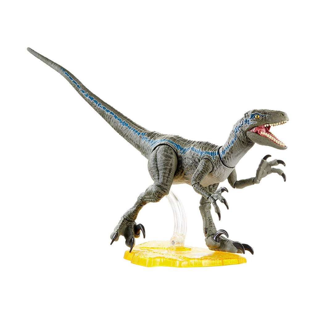 Jurassic World Amber Collection Velociraptor Blue Figure