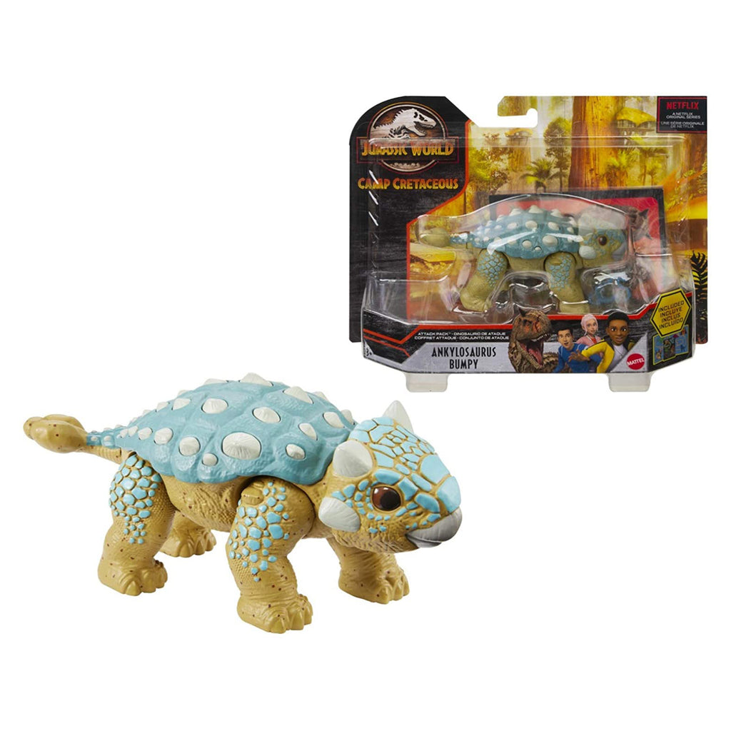 Jurassic World Camp Cretaceous Ankylosaurus Dinosaur Figure