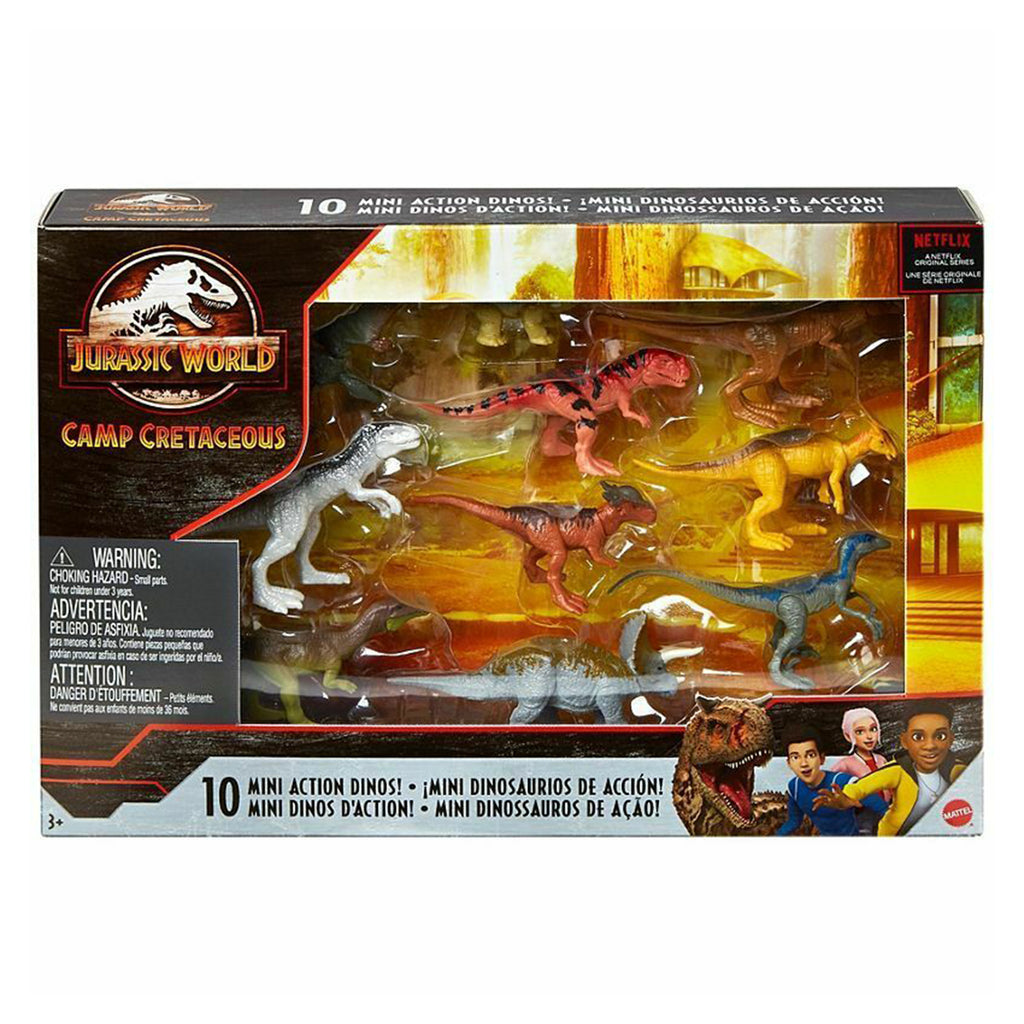 Jurassic World Camp Cretaceous Dinosaur Figure Set