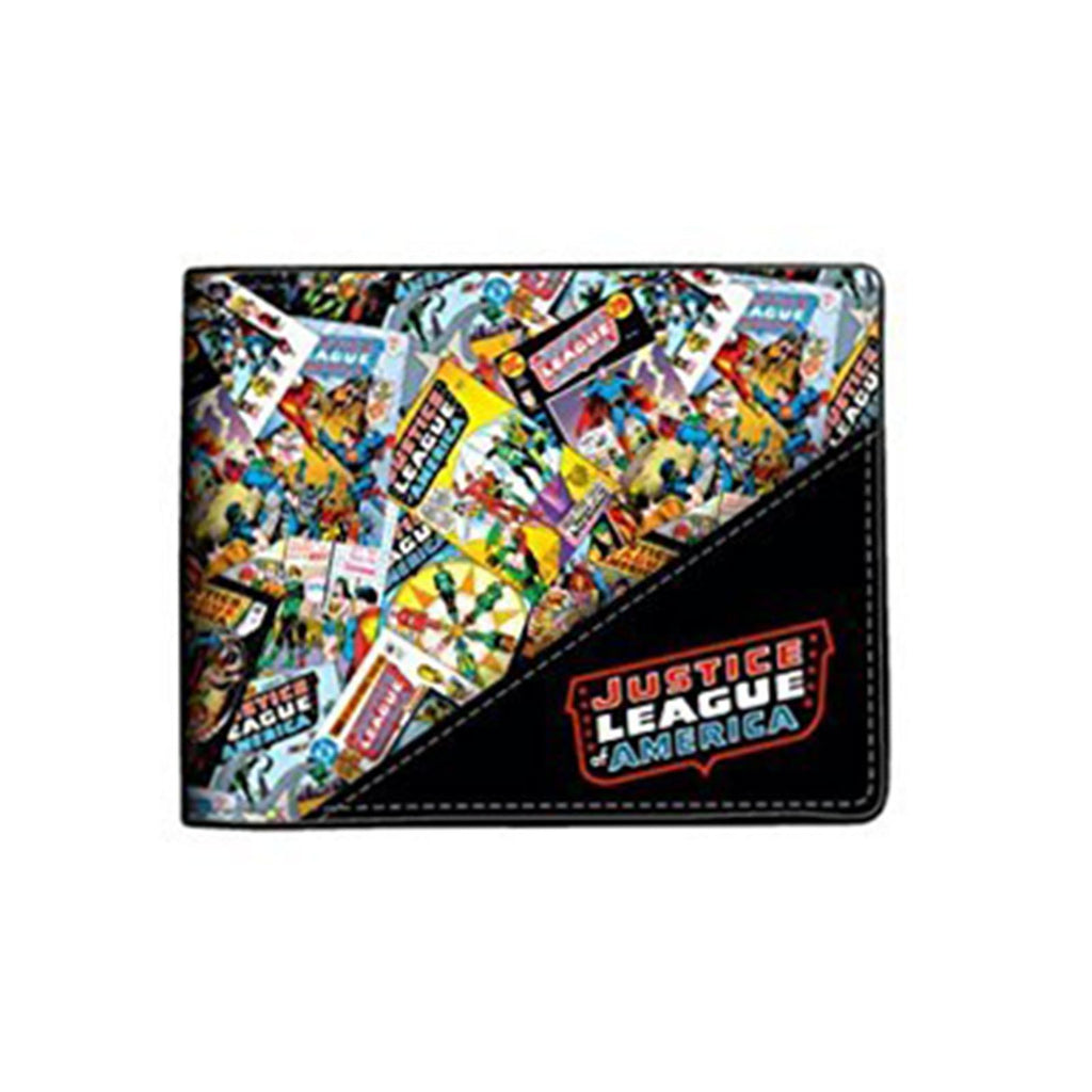 Justice League All Over Print Bi-Fold Wallet