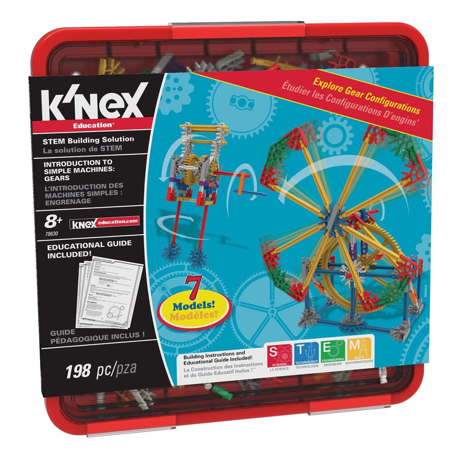 nex gear K'Nex Education Intro To Simple Machine Gears Building Set