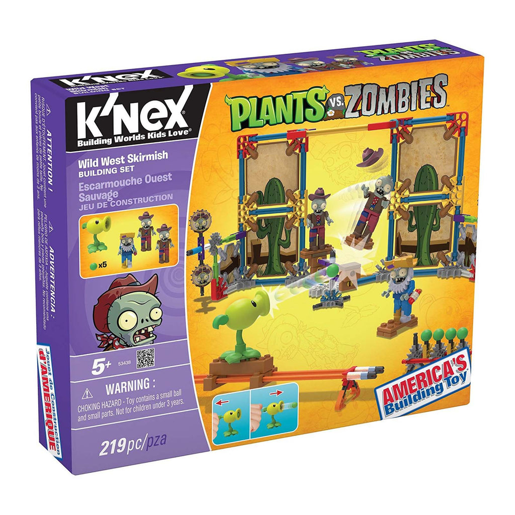 K'Nex Plants Vs Zombies Wild West Skirmish Building Set