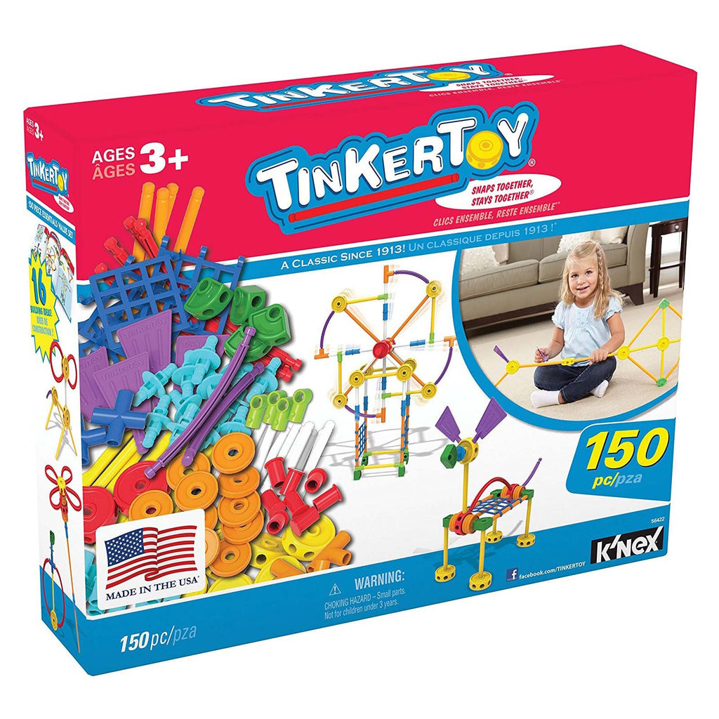 K'Nex Tinker Toy 150 Piece Essentials Building Set