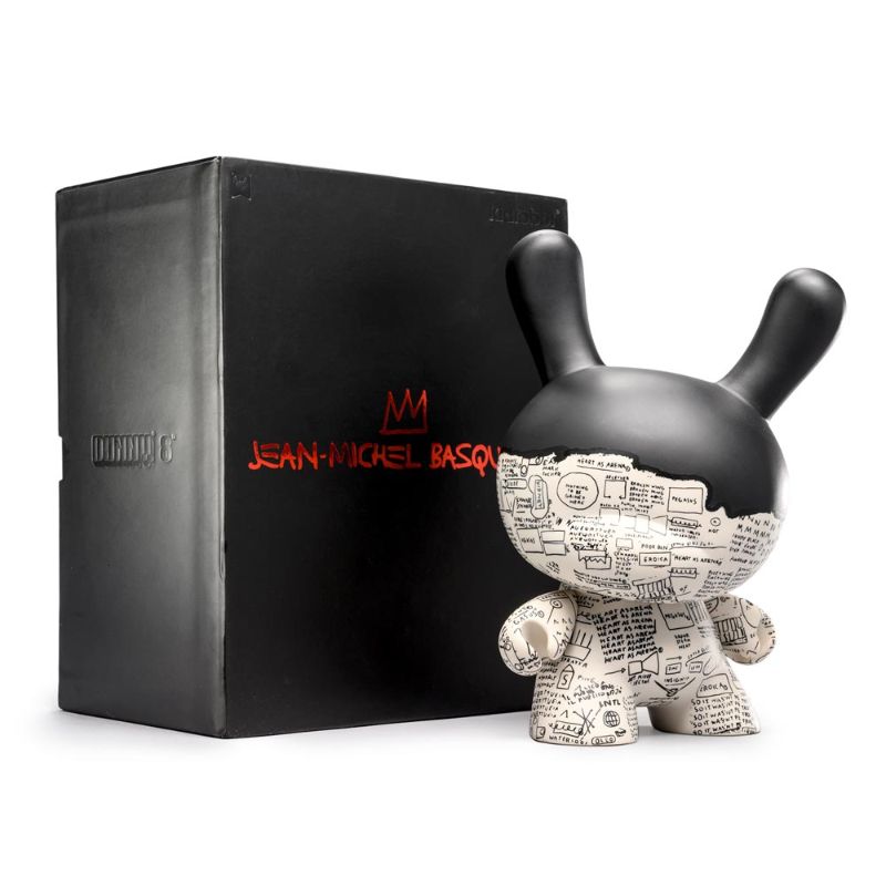 Kidrobot Basquiat Masterpiece Pegasus Black 8 Inch Dunny Figure