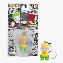 Kidrobot DC Comics Aquaman Vinyl Figure Keychain - Radar Toys