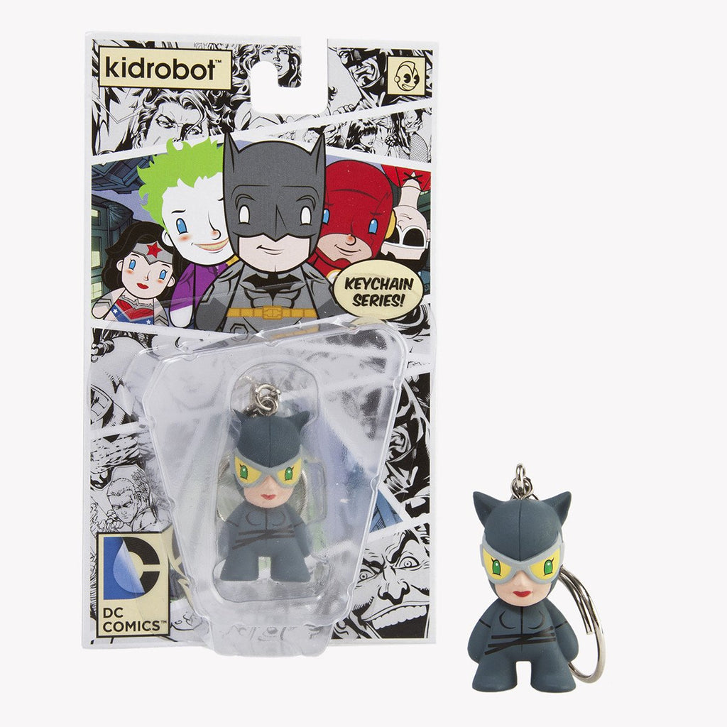 Kidrobot DC Comics Catwoman Vinyl Figure Keychain - Radar Toys