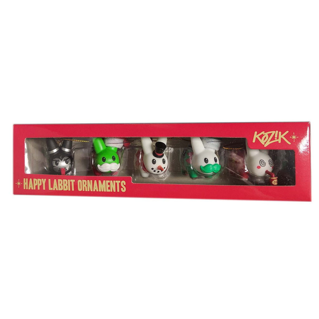 Kidrobot Happy Labbit Ornaments Figure Set