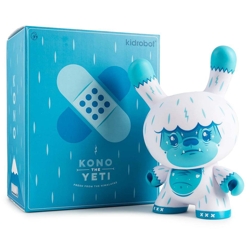 Kidrobot Kono The Yeti Dunny 8 Inch Figure