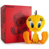 Kidrobot Looney Tunes Mark Dean Veca Tweety Yellow 8 Inch Vinyl Figure - Radar Toys