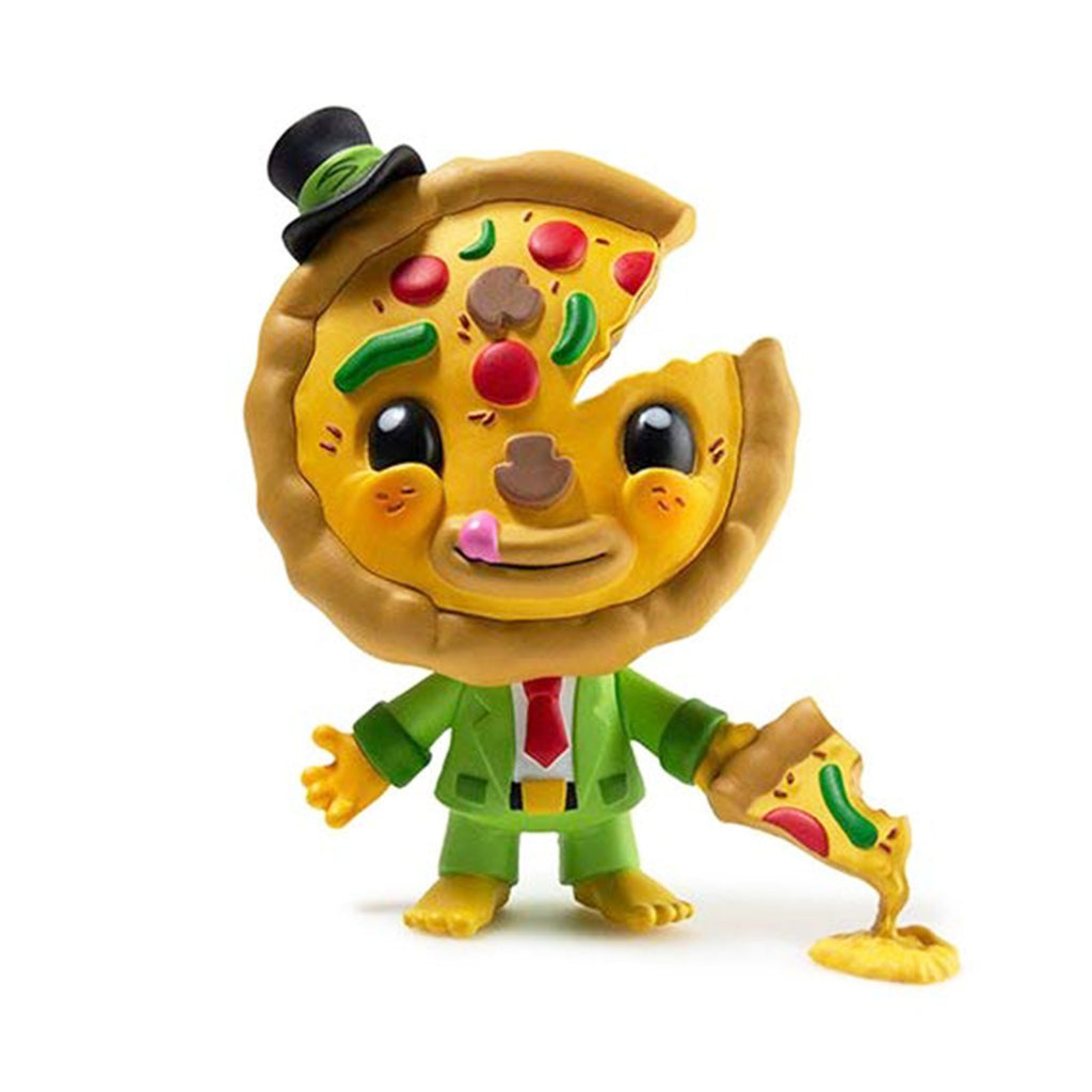 Kidrobot My Little Pizza Green 4.5 Inch Vinyl Figure - Radar Toys