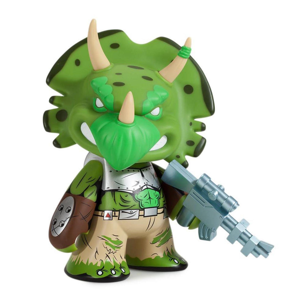 Kidrobot Teenage Mutant Ninja Turtles Medium Triceraton Green Vinyl Figure