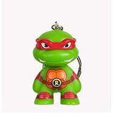 Kidrobot Teenage Mutant Ninja Turtles Raphael Mini Keychain Figure - Radar Toys