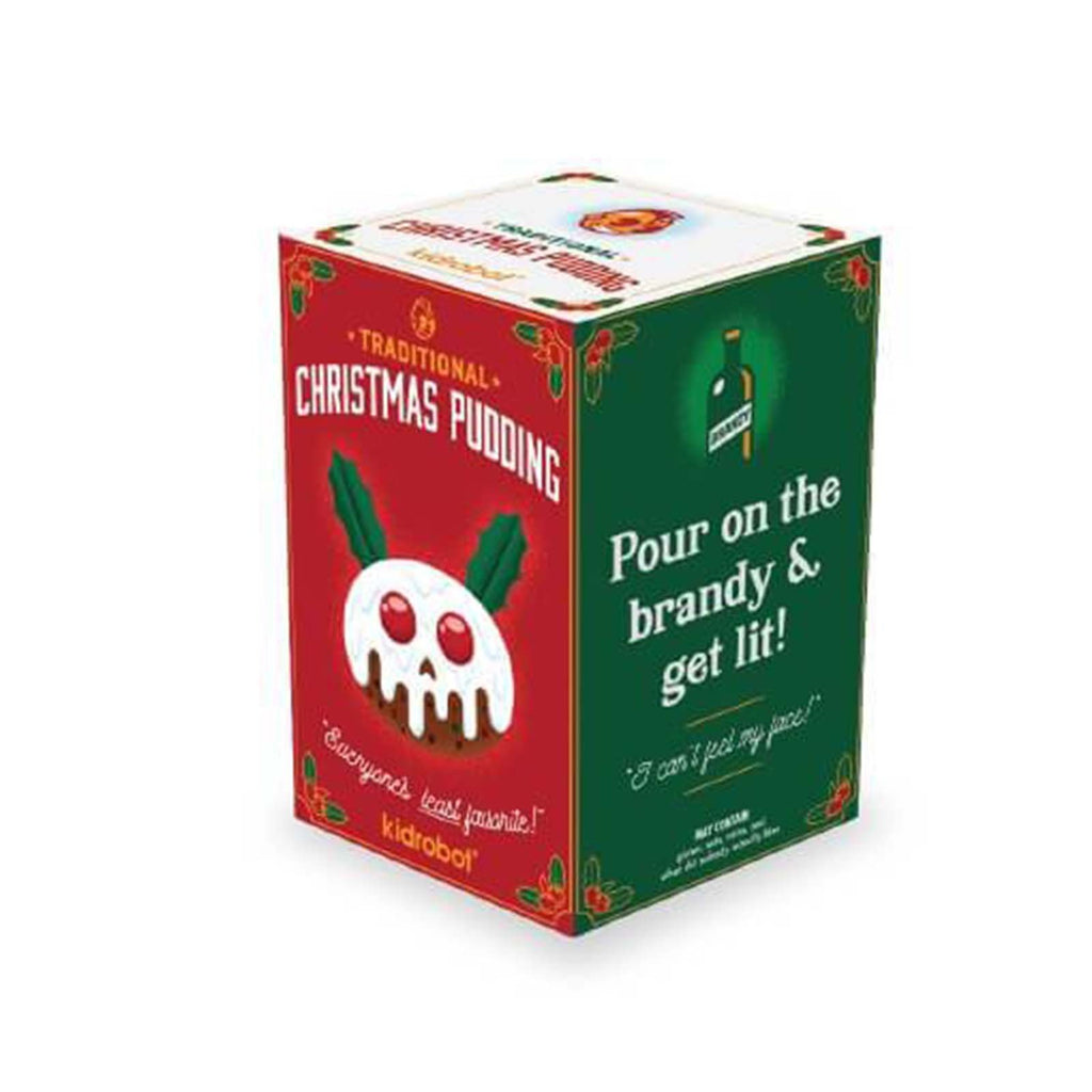 Kidrobot Traditional Christmas Pudding 3 Inch Vinyl Figure