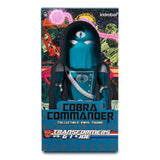 Kidrobot Transformers Vs G.I. Joe Cobra Commander 7 Inch Figure - Radar Toys