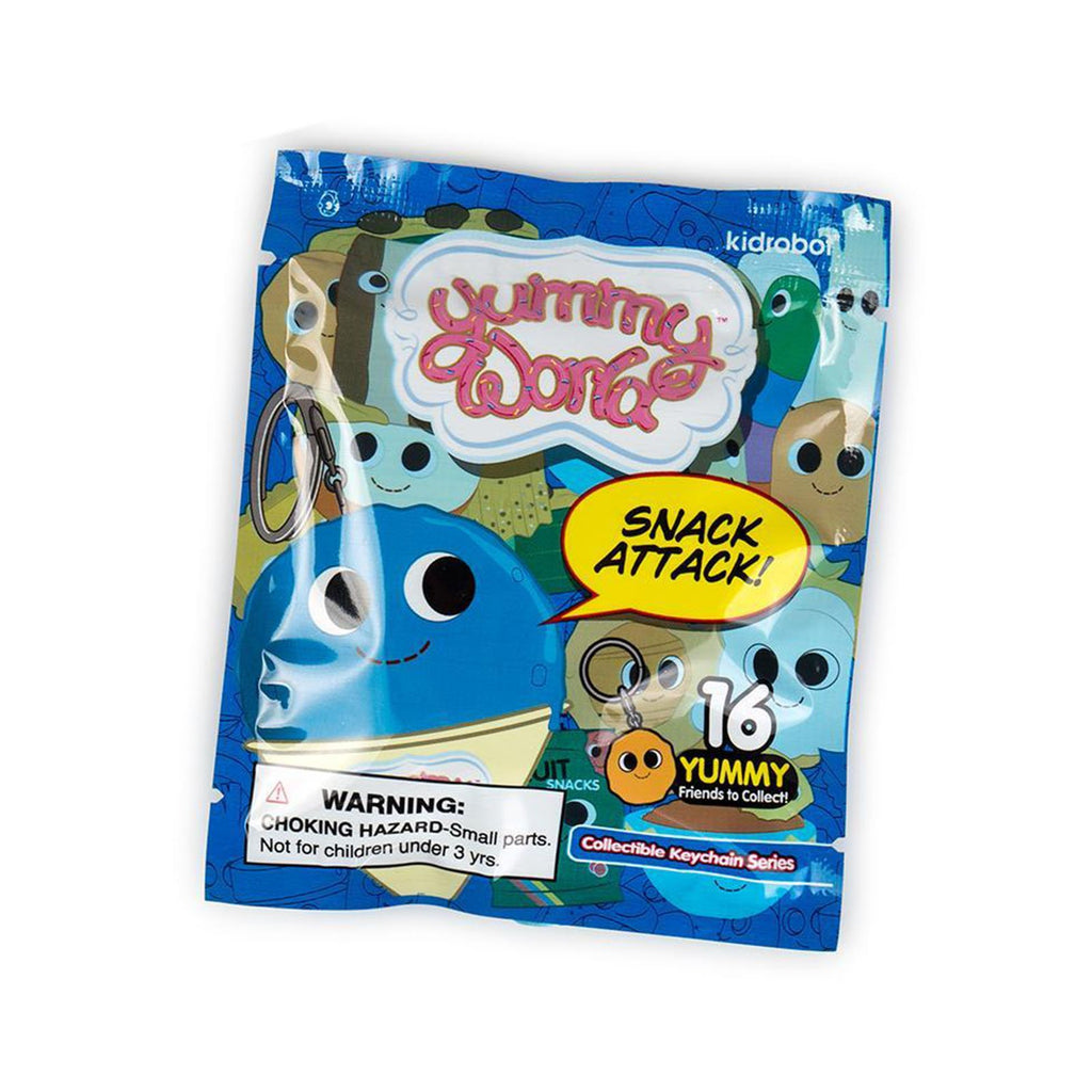 Kidrobot Yummy Snack Attack Blind Bag Keychain Figure