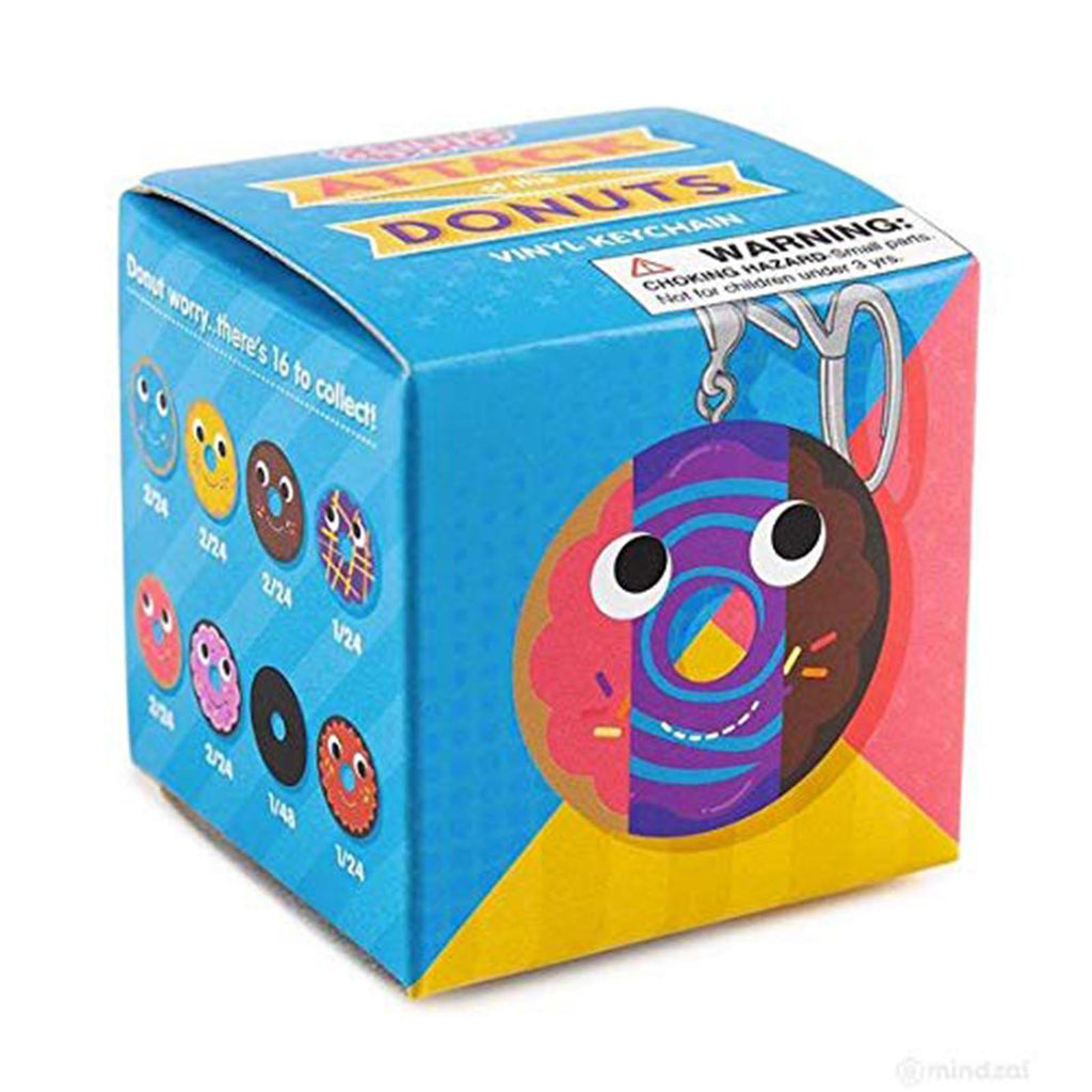 Kidrobot Yummy World Attack Of The Donuts Blind Box Keychain Figure