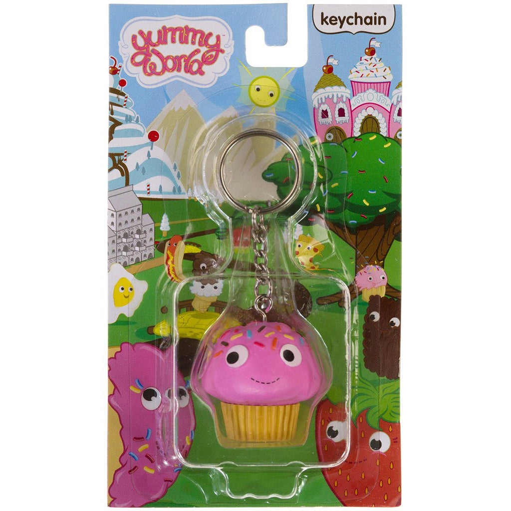 Kidrobot Yummy World Cupcake Vinyl Figure Keychain