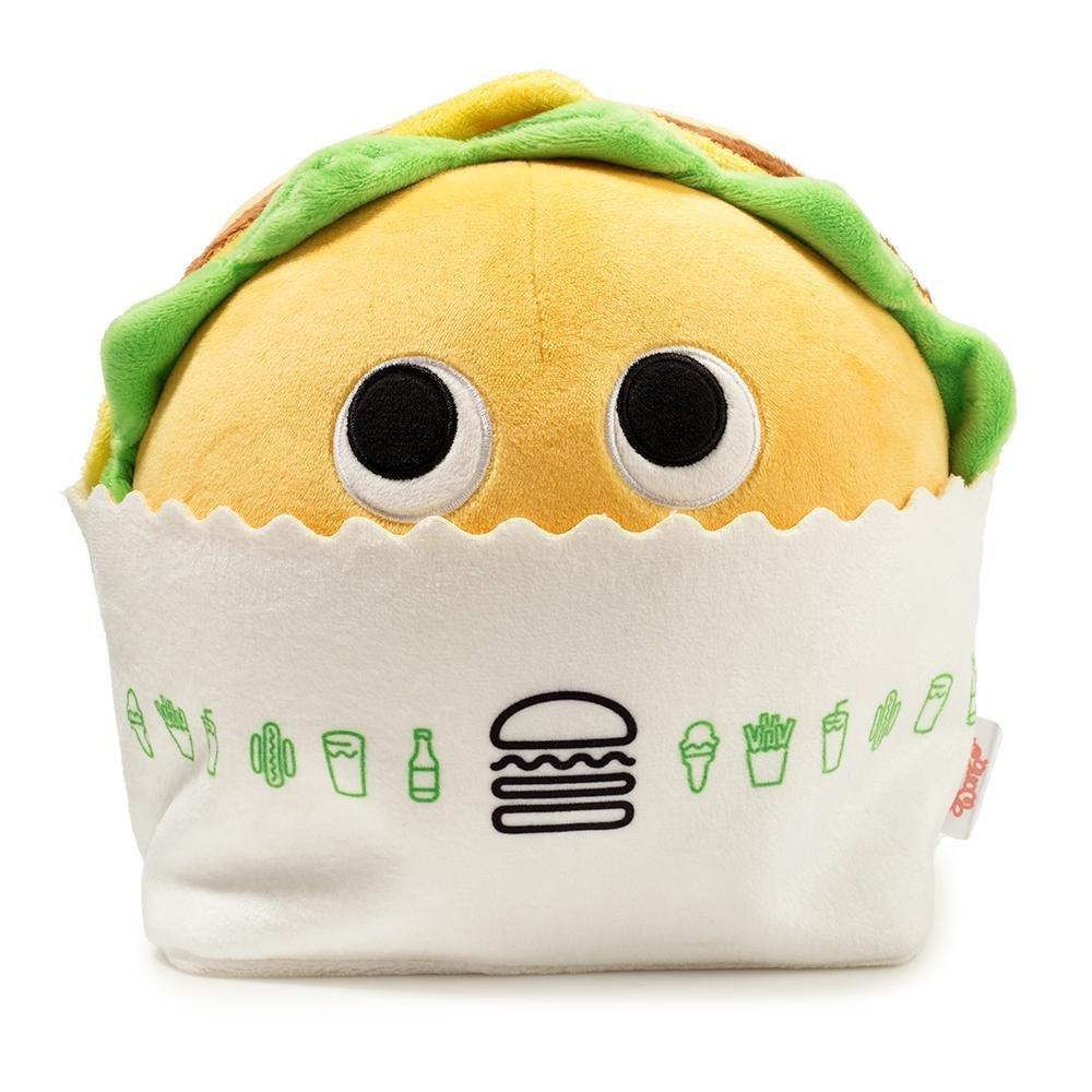 Kidrobot Yummy World Shake Shack Exclusive Brown Burger 8 Inch Plush Figure