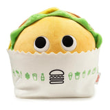 Kidrobot Yummy World Shake Shack Exclusive Brown Burger 8 Inch Plush Figure - Radar Toys