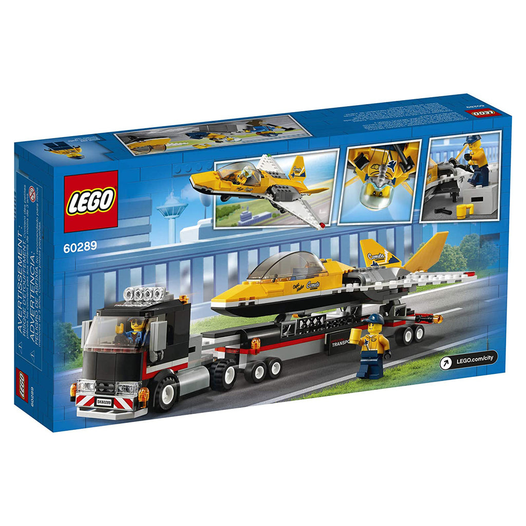 LEGO® City Airshow Jet Transporter Building Set 60289 - Radar Toys