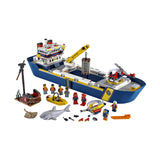 LEGO® City Ocean Exploration Ship Building Set 60266 - Radar Toys