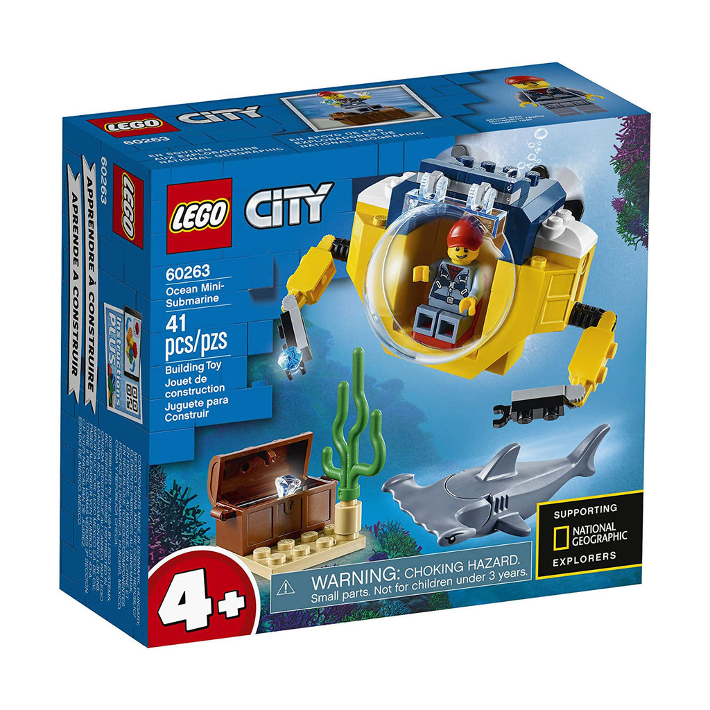LEGO® City Ocean Mini-Submarine Building Set 60263