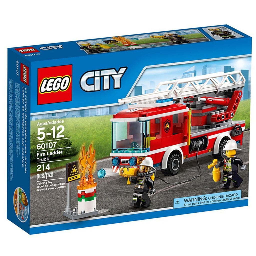 LEGO® City Fire Ladder Truck Building Set 60107