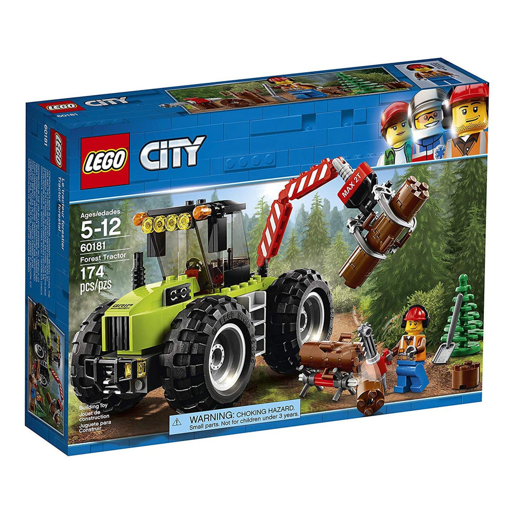 LEGO® City Forest Tractor Building Set 60181