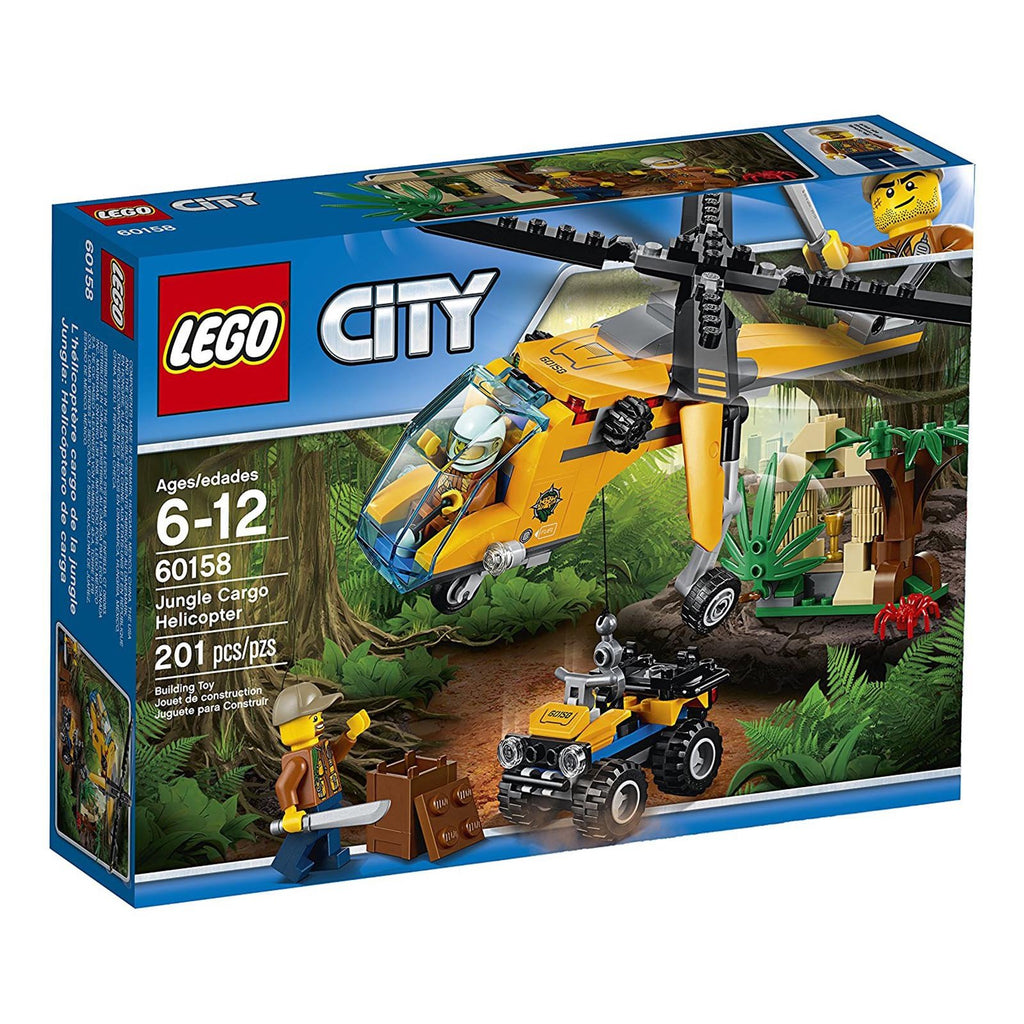 LEGO® City Jungle Cargo Helicopter Building Set 60158