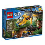 LEGO® City Jungle Cargo Helicopter Building Set 60158 - Radar Toys