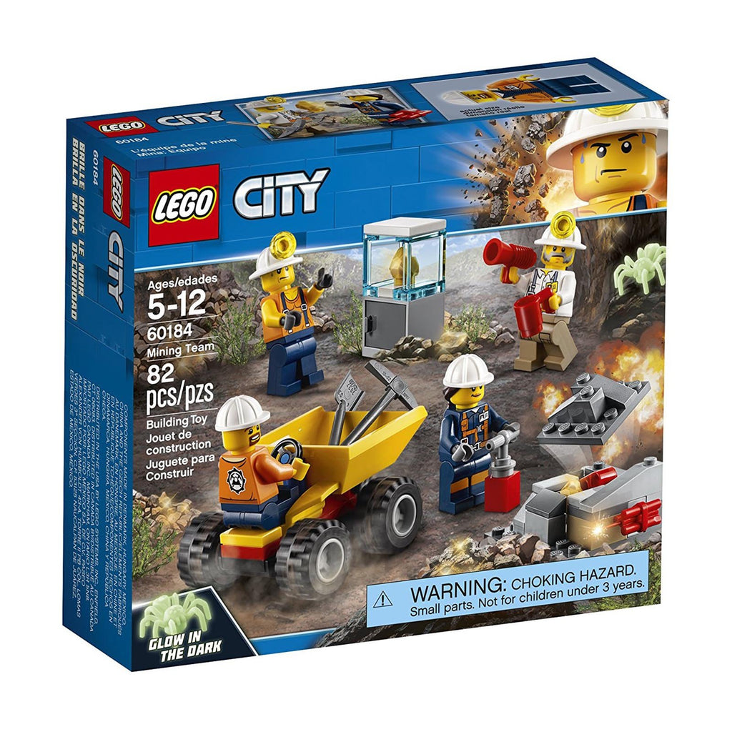 LEGO® City Mining Team Building Set 60184