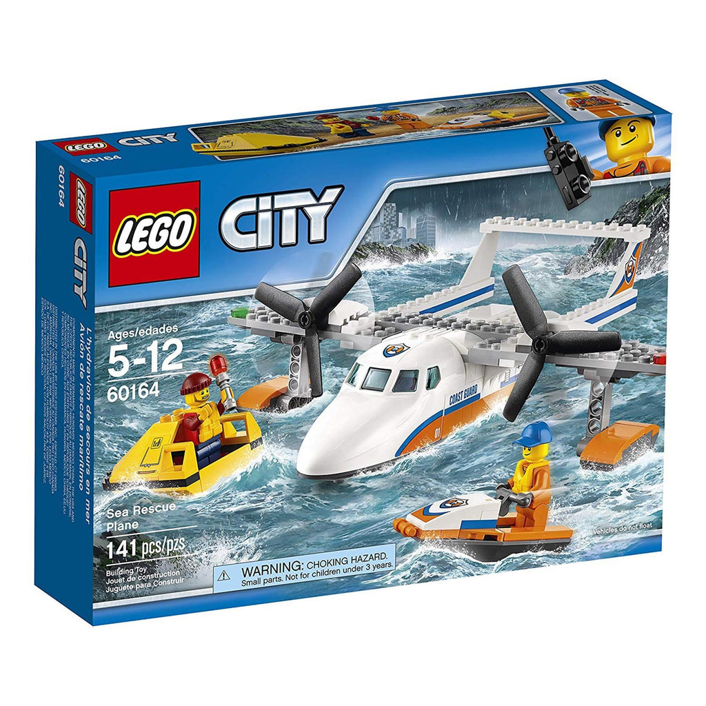 LEGO® City Sea Rescue Plane Building Set 60164