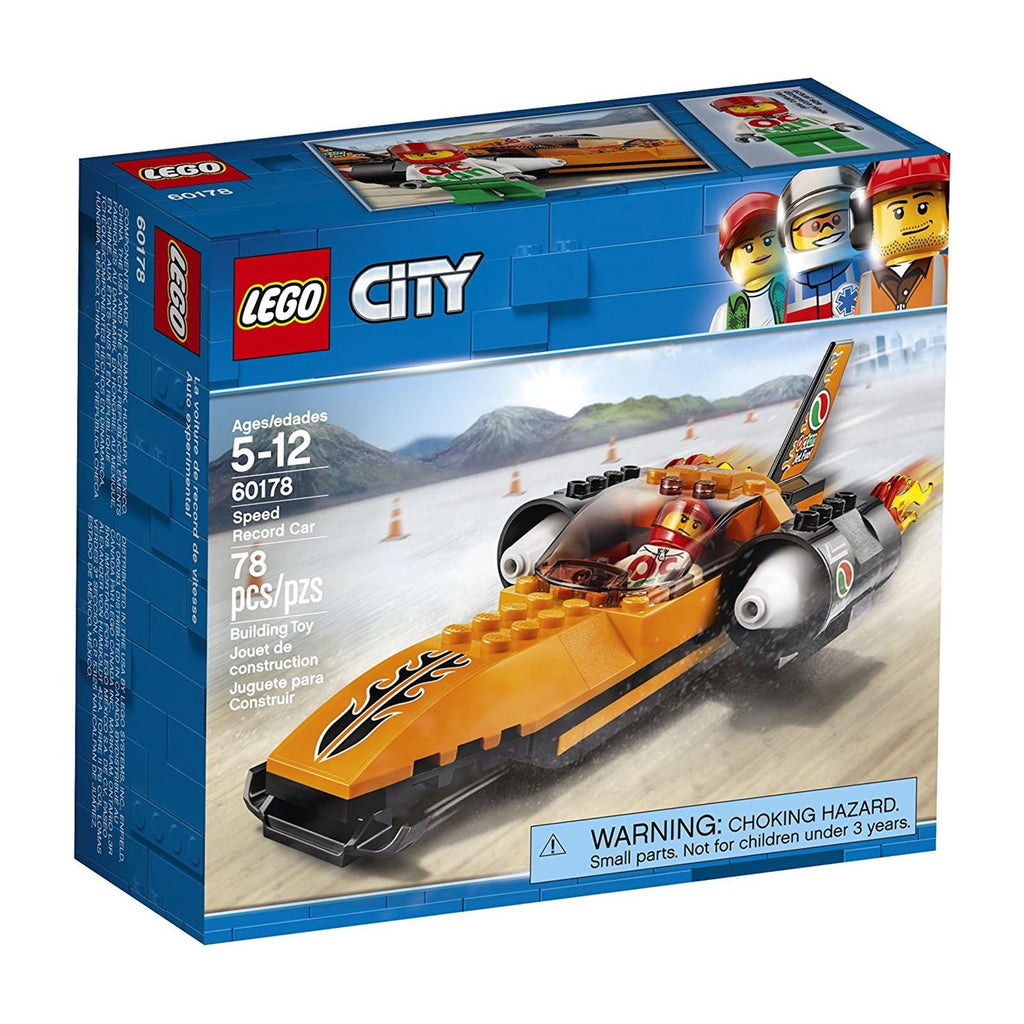 LEGO® City Speed Record Car Building Set 60178