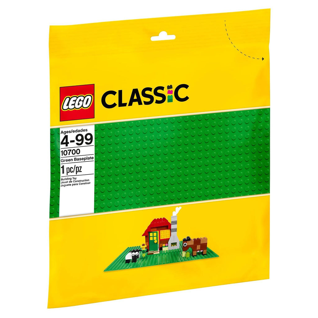 LEGO® Classic Green Baseplate Building Set 10700