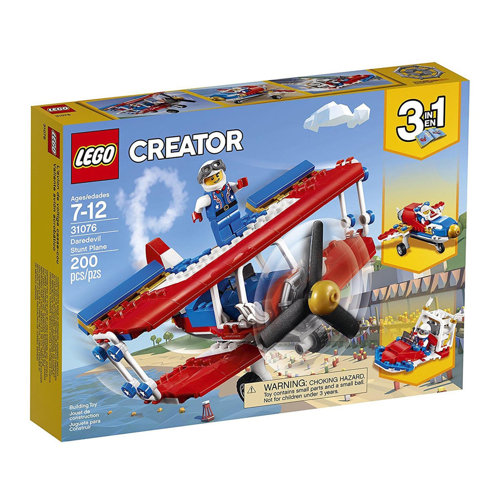 LEGO® Creator Daredevil Stunt Plane Building Set 31076