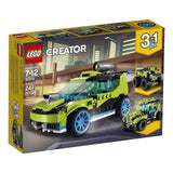 LEGO® Creator Rocket Rally Car Building Set 31074 - Radar Toys
